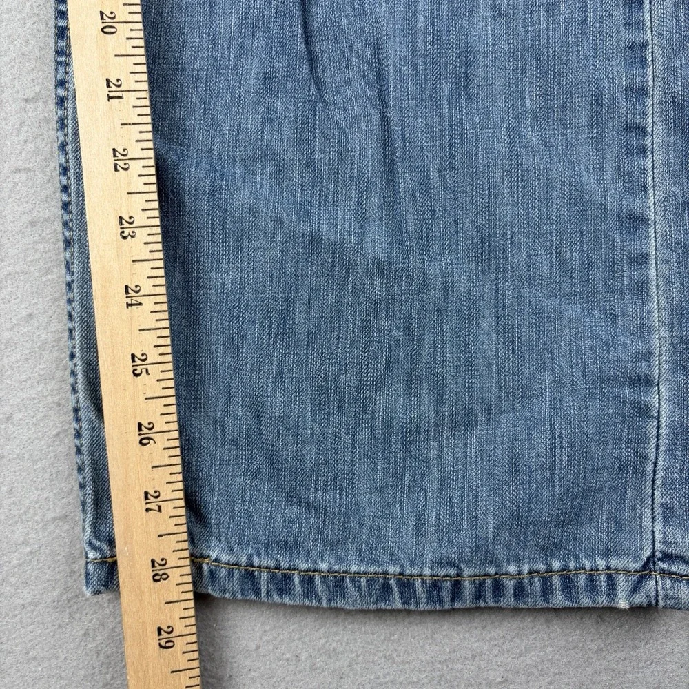 Levi's 569 Loose Straight Jeans Men's 38x30 Fits 40x29 Light Wash Denim